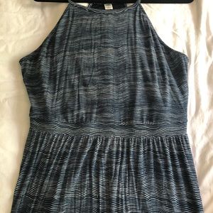Old Navy Blue Maxi Dress L